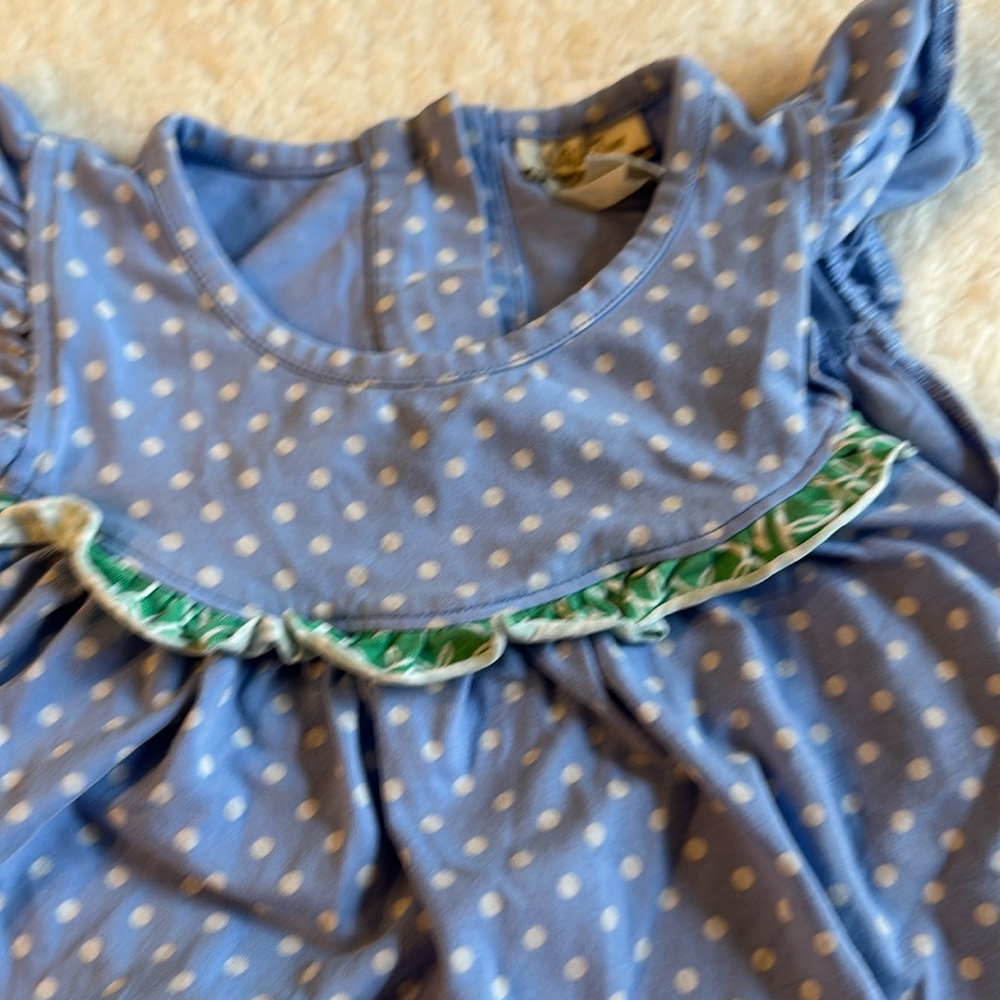 Matilda Jane’s Blue and white polka dot dress Size 4